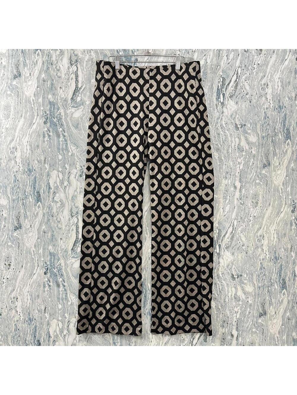 Alembika Retro indie geometric polka dot pants (4)